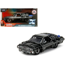 1967 Chevrolet El Camino with Cannons Matt Black 'Fast X' (2023) Movie 'Fast & Furious' Series 1/32 Diecast Model Car by Jada