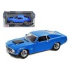 1970 Ford Mustang Boss 429 Blue 1/24 Diecast Model Car by Motormax