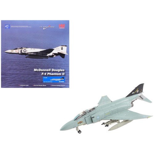 McDonnell Douglas F-4J(UK) Phantom II Fighter-Bomber Aircraft 'ZE359 AF Wattisham England' British Royal Air Force 'Air Power Series' 1/72 Diecast Model by Hobby Master