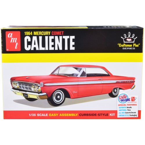 Skill 2 Model Kit 1964 Mercury Comet Caliente 'Craftsman Plus' Series 1/25 Scale Model by AMT