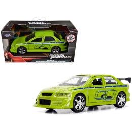 Brian's Mitsubishi Lancer Evolution VII Green 'Fast & Furious' Movie 1/32 Diecast Model Car by Jada