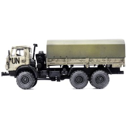 Kamaz 4310 Transport Truck Beige (Weathered) 'United Nations' 1/72 Diecast Model by Legion