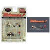 'Motomania 7' 4 piece Diecast Figure Set (2 Figures 2 Motorcycles) Limited Edition to 4800 pieces Worldwide for 1/64 scale models by American Diorama