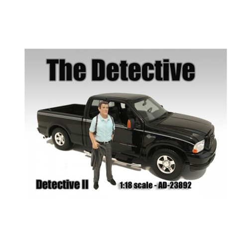 'The Detective #2' Figure For 1:18 Scale Models by American Diorama