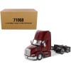 Peterbilt 579 Day Cab Truck Tractor Legendary Red 'Transport Series' 1/50 Diecast Model by Diecast Masters