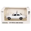 1976-77 Pontiac LeMans Enforcer White with Light Bar 'Hot Pursuit - Hobby Exclusive' Series 1/64 Diecast Model Car by Greenlight