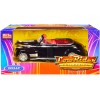 1941 Chevrolet Special Deluxe Convertible Black with Red Interior 'Low Rider Collection' 1/24 Diecast Model Car by Welly