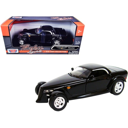 Chrysler Howler Concept Black 'Timeless Legends' 1/24 Diecast Model Car by Motormax
