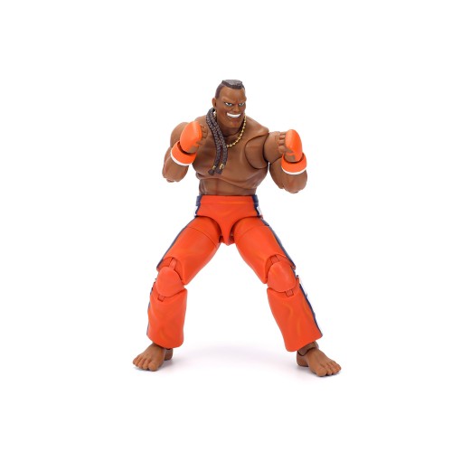 Dee Jay 6' Moveable Figure with Accessories and Alternate Head and Hands 'Ultra Street Fighter II: The Final Challengers' (2017) Video Game Model by Jada