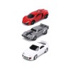 'Fast & Furious' Movie 3 piece Set Series 4 'Nano Hollywood Rides' Series Diecast Model Cars by Jada