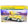 Skill 5 Model Kit American Superliner Truck Tractor 'Lady Butterfly' 1/24 Scale Model by Italeri