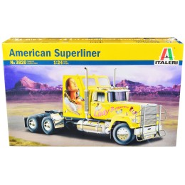 Skill 5 Model Kit American Superliner Truck Tractor 'Lady Butterfly' 1/24 Scale Model by Italeri