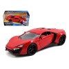 Lykan Hypersport Red 'Fast & Furious 7' (2015) Movie 1/24 Diecast Model Car by Jada