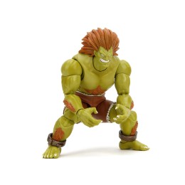 Blanka 7.5' Moveable Figure with Accessories and Alternate Head and Hands 'Ultra Street Fighter II: The Final Challengers' (2017) Video Game Model by Jada