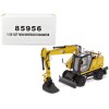 CAT Caterpillar M318 Wheeled Excavator Yellow with Operator 'High Line' Series 1/50 Diecast Model by Diecast Masters