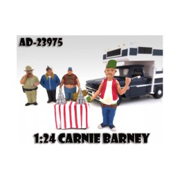 Carnie Barney 'Trailer Park' Figure For 1:24 Scale Model Cars by American Diorama