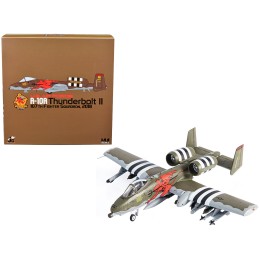 Fairchild Republic A-10A Thunderbolt II Aircraft 'US Air Force 107th Fighter Squadron 100th Anniversary Edition' (2018) 1/144 Diecast Model by JC Wings