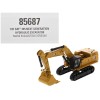 CAT Caterpillar 395 Next-Generation Hydraulic Excavator (Mass Excavation Version) Yellow 'High Line Series' 1/87 (HO) Scale Diecast Model by Diecast Masters