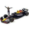 Red Bull Racing RB19 #11 Sergio Perez 'Oracle' Formula One F1 Championship 'Constructor Champions' (2023) with Driver Figure 1/24 Diecast Model Car by Bburago