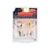 'Hang Loose' 5 piece Diecast Set (4 Surfer Figures and 1 Dog) Limited Edition to 4800 pieces Worldwide for 1/64 Scale Models by American Diorama