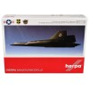Lockheed SR-71A Blackbird Stealth Aircraft '9th Strategic Reconnaissance Wing Detachment 4 RAF Mildenhall' United States Air Force 1/200 Diecast Model Airplane by Herpa