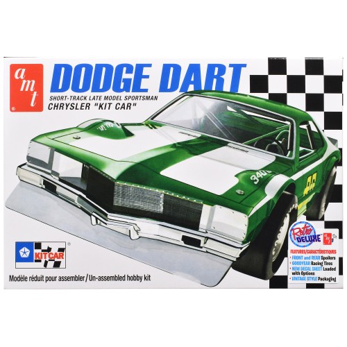 Skill 2 Model Kit Dodge Dart Sportsman Short Track 'Kit Car' 1/25 Scale Model by AMT