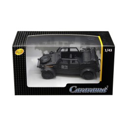 Volkswagen Kubelwagen Convertible K Type 82 Black 1/43 Diecast Model Car by Cararama