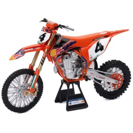 KTM 450 SX-F Motorcycle #4 Chase Sexton 'Red Bull KTM Factory Racing' 1/12 Diecast Model by New Ray