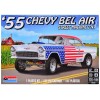 Level 4 Model Kit 1955 Chevrolet Bel Air Street Machine 2-in-1 Kit 1/24 Scale Model by Revell