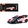 Toyota GR Yaris Rally1 Hybrid #33 Elfyn Evans - Scott Martin Winner 'Rally Finland' (2023) 1/18 Diecast Model Car by IXO Models