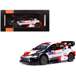 Toyota GR Yaris Rally1 Hybrid #33 Elfyn Evans - Scott Martin Winner 'Rally Finland' (2023) 1/18 Diecast Model Car by IXO Models