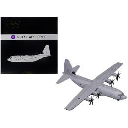 Lockheed C-130J Super Hercules Transport Aircraft 'British Royal Air Force' Gray 'Gemini 200' Series 1/200 Diecast Model Airplane by GeminiJets