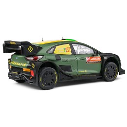Ford Puma Rally1 Hybrid #37 Lorenzo Bertelli - Lorenzo Granai 'Rally New Zealand' (2022) 'Competition' Series 1/18 Diecast Model Car by Solido