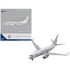 Boeing 737-700 Aircraft 'Royal Australian Air Force 100th Anniversary' (A36-001) White with Blue Stripes 'Gemini Macs' Series 1/400 Diecast Model Airplane by GeminiJets