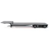 2-Axle Dropdeck Flatbed Trailer Silver Top 1/87 (HO) Plastic Model by Promotex
