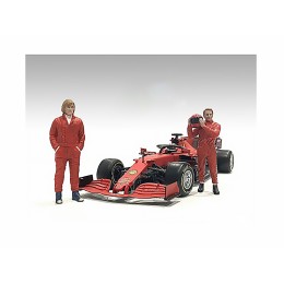 'Racing Legends' 70's Set of 2 Diecast Figures for 1/43 Scale Models by American Diorama