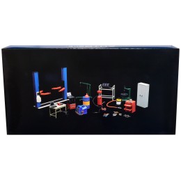 Garage Kit Set (Version 2) for 1/18 scale models by Autoart