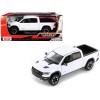 2019 RAM 1500 Rebel Crew Cab Pickup Truck White 1/24-1/27 Diecast Model Car by Motormax