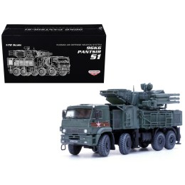 Pantsir S1 96K6 Self-Propelled Air Defense Weapon System 'Victory Day Parade' Russian Army 'Armor Premium' Series 1/72 Diecast Model by Panzerkampf