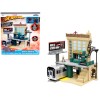 'Daily Bugle' and Subway Diorama Set with Spider-Man and J. Jonah Jameson Diecast Figures 'Marvel's Spider-Man' 'Nano Scene' Series Models by Jada