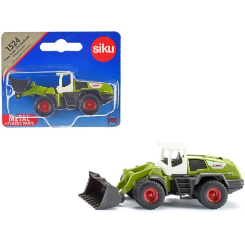 Claas Torion 1914 Wheel Loader Green with White Top Diecast Model by Siku