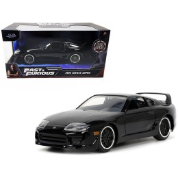 1995 Toyota Supra Black 'Fast & Furious' Movie 1/32 Diecast Model Car by Jada