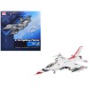 Lockheed F-16C Fighting Falcon Fighter Aircraft 'No.10 Thunderbirds Warbird' United States Air Force 'Air Power Series' 1/72 Diecast Model by Hobby Master