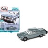 1971 Dodge Dart Swinger 340 Special Light Gunmetal Gray Metallic with Black Tail Stripe 'Vintage Muscle' Limited Edition 1/64 Diecast Model Car by Auto World