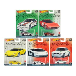 'Spettacolare' 5 piece Set 'Car Culture' Series Diecast Model Cars by Hot Wheels