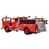 1965 Crown Firecoach Fire Engine 'Los Angeles County Fire Department' LA County FD (LACFD) 'Emergency!' Series Limited Edition to 2500 pieces Worldwide 1/50 Diecast Model by Iconic Replicas