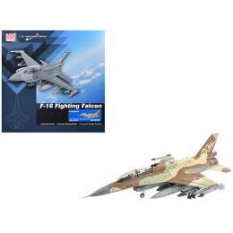 Lockheed F-16D Fighting Falcon Fighter Aircraft '628 Barak 105 Squadron The Scorpion' Israeli Air Force 'Air Power Series' 1/72 Diecast Model by Hobby Master