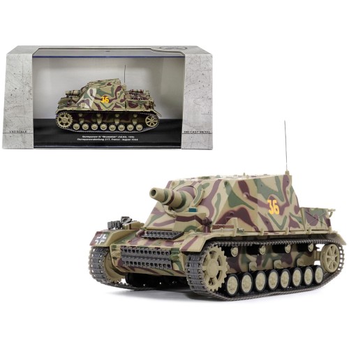German Sd. Kfz. 166 'Sturmpanzer IV' 'Brummbar' #36 'Germany Sturmpanzerabteilung 217 France August 1944' 1/43 Diecast Model by AFVs of WWII