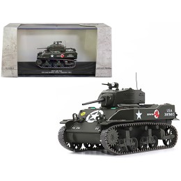 M5A1 Light Tank #16 'Destruction' 'U.S.A. 37th Tank Battalion France September 1944' 1/43 Diecast Model by AFVs of WWII