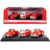 'Classic Pickups' Gift Set of 3 Pickup Trucks 'Coca Cola' 1/72 Diecast Model Cars by Motorcity Classics